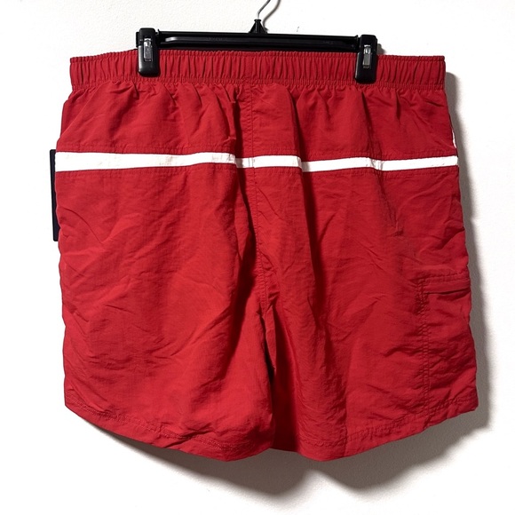Nautica Swim Trunks Grouper Orange Shorts Men’s Size XL NWT Y2K Athletic Sporty - Picture 2 of 16